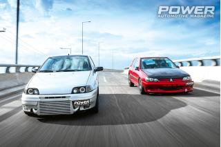 Fiat Punto GT 1.6 16v 504Ps & Peugeot 306 1.6 Turbo 523Ps 